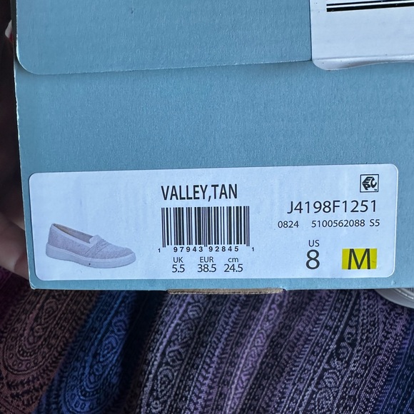 Bzees Beige Knit Slip-On Loafers - Picture 5 of 5